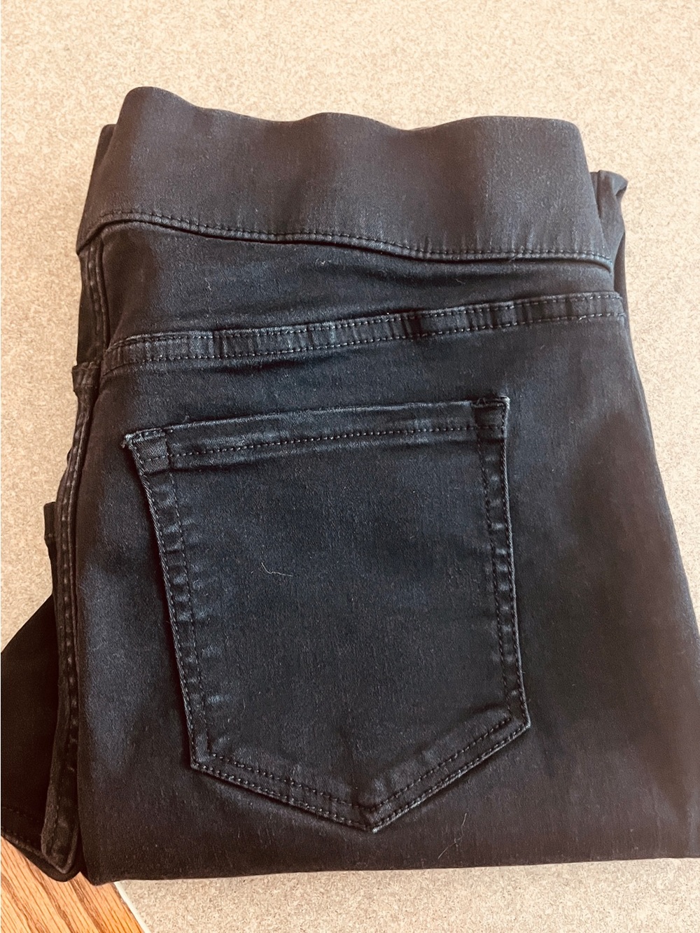 Lane Bryant Women’s Straight Leg Black Jeans